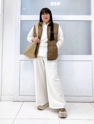 Сумка через плечо Uniqlo 1159857698 Бежевый