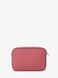 Жіноча шкіряна сумка кроссбоді Jet Set Michael Kors на блискавці 1159857918 Рожевий