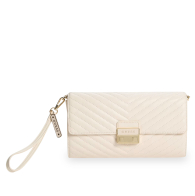 Жіноча сумка-клатч Elise Guess на ланцюжку 1159857955 Молочний