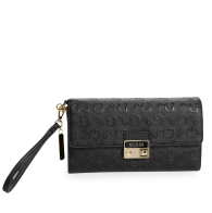 Жіноча сумка-клатч Elise Guess на ланцюжку 1159857960 Чорний