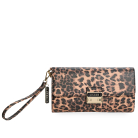 Жіноча сумка-клатч Elise Guess на ланцюжку 1159857965 Леопардовий