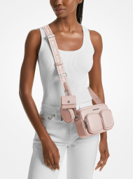 Шкіряна сумка кроссбоді з гаманцем та кейсом для навушників JET SET ITEM Michael Kors 1159857995 Рожевий