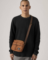 Сумка через плече Levi's кроссбоді 1159858041 Коричневий