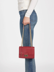 Сумка через плече Elise Guess з ланцюжком 1159858146 Бордовий