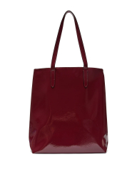 Сумка тоут Victoria's Secret из лакированной экокожи 1159858363 Бордовый