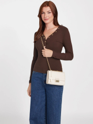 Сумка через плече Elise Guess з ланцюжком 1159858528 Молочний