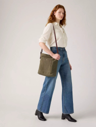 Вместительная сумка Heritage Levi's кроссбоди 1159858889 Зеленый