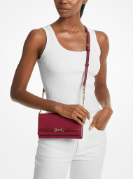 Женская сумка кроссбоди Carson Michael Kors в подарочной коробке 1159859247 Бордовый