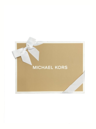 Кожаная сумка через плечо Carson Michael Kors в подарочной коробке 1159859248 Черный