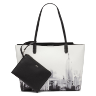 Женская большая сумка-тоут и клатч DKNY набор 1159859618 Белый