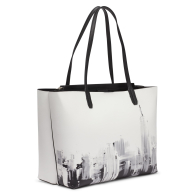 Жіноча велика сумка-тоут і клатч DKNY набір 1159859618 Білий