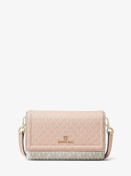 Женская сумка через плечо Jet Set Charm Michael Kors 1159860945 Белый/Розовый