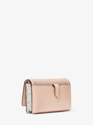 Женская сумка через плечо Jet Set Charm Michael Kors 1159860945 Белый/Розовый