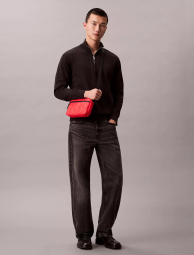 Нейлоновая сумка через плечо Puffer Camera Calvin Klein 1159861120 Красный
