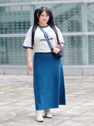 Сумка UNIQLO через плечо 1159861854 Синий