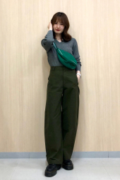 Сумка UNIQLO через плечо 1159861855 Зеленый