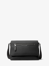 Кожаная сумка-мессенджер через плечо Hudson Michael Kors 1159861930 Черный