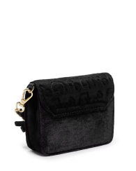 Бархатная сумка Elssie Card Case Crossbody Guess мини-кроссбоди 1159861935 Черный
