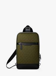 Сумка-слінг Hudson Michael Kors з логотипом 1159862080 Зелений
