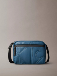Нейлонова сумка через плече Puffer Camera Calvin Klein 1159862536 Синій