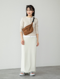 Сумка UNIQLO через плечо 1159864486 Коричневый
