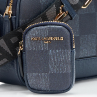 Комплект сумка-кроссбоді та гаманець Maybelle Karl Lagerfeld Paris 1159864801 Синій