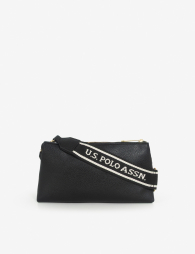 Жіноча сумка кроссбоді US Polo Assn з логотипом 1159871079 Чорний