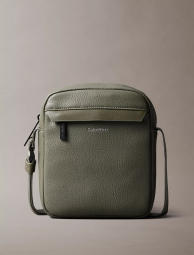 Сумка через плечо Pebbled Reporter Calvin Klein 1161920538 Зеленый