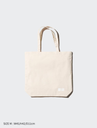 Большая сумка Uniqlo шоппер 1162149710 Молочный
