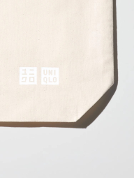 Большая сумка Uniqlo шоппер 1162149710 Молочный