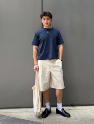 Большая сумка Uniqlo шоппер 1162149710 Молочный