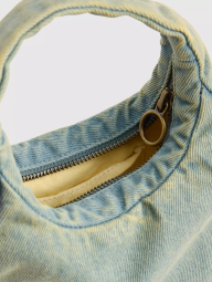 Женская джинсовая сумка Baby Brooklyn Levi's 1162178381 Голубой