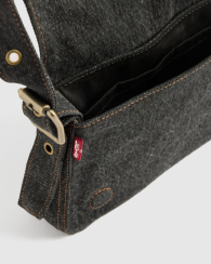 Джинсова сумка на плече Brannan Levi's 1162775335 Чорний