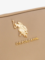 Женская сумка кроссбоди U.S. Polo Assn с логотипом 1162815184 Бежевый