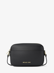 Шкіряна сумка через плече Jet Set Travel Michael Kors кроссбоді 1163068261 Чорний