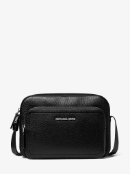 Мужская кожаная сумка Cooper Michael Kors через плечо 1163116856 Черный