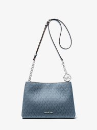 Сумка через плечо Christina Michael Kors с принтом 1163122009 Синий