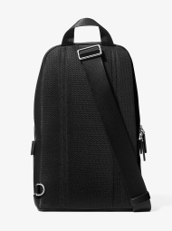 Кожаная сумка слинг кожаная Cooper Michael Kors 1163213033 Черный
