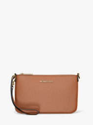 Шкіряна сумка клатч 2 в 1 Jet Set Travel Michael Kors 1163244999 Коричневий