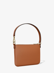 Шкіряна сумка клатч 2 в 1 Jet Set Travel Michael Kors 1163244999 Коричневий