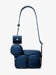 Шкіряна сумка кроссбоді з гаманцем та кейсом для навушників JET SET ITEM Michael Kors 1163358551 Синій