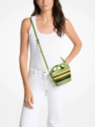 Женская сумка кроссбоди Tatum Michael Kors в фирменной коробке 1163375076 Зеленый
