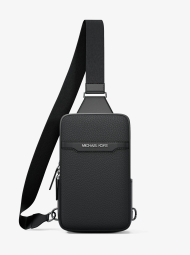 Кожаная сумка-слинг Cooper Michael Kors 1163411614 Черный