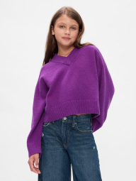 Детский свитер GAP 1159838873 (Фиолетовый S)