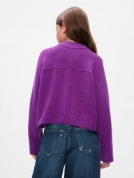 Детский свитер GAP 1159838873 (Фиолетовый S)