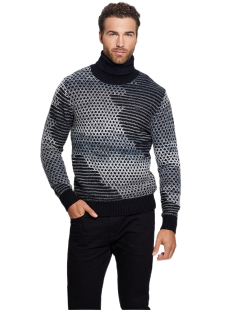 Чоловічий светр GUESS 1159839872 (Чорний XL)