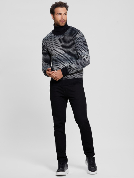 Чоловічий светр GUESS 1159839872 (Чорний XL)