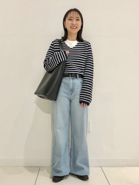 Вязаный свитер UNIQLO с 3D-плетением 1159840018 (Синий XL)