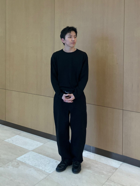 Светр легкий UNIQLO джемпер 1159841000 (Чорний 3XL)