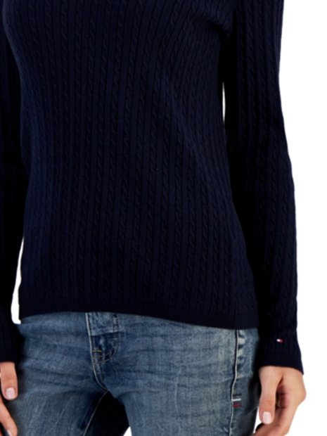 Женский вязаный свитер Tommy Hilfiger 1159841244 (Синий L)